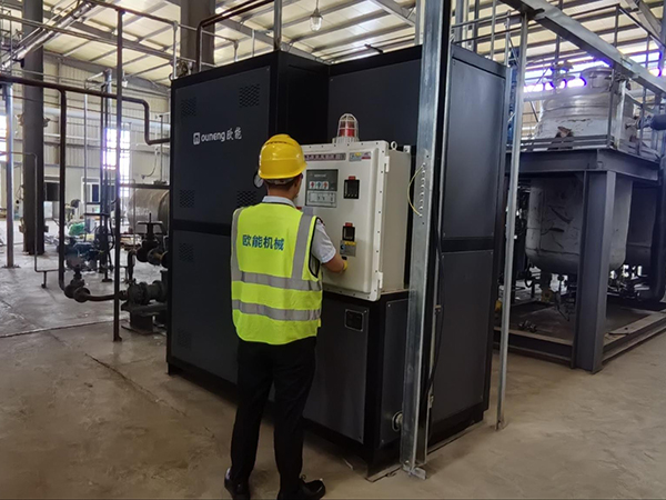 化工原材料反應釜加熱防爆油式模溫機「歐能機械」