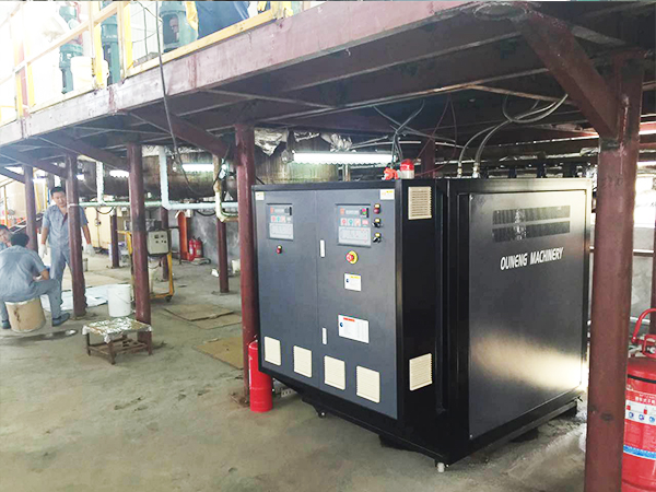 電加熱化工導熱油爐用于合成樹脂控溫，創新加熱方案
