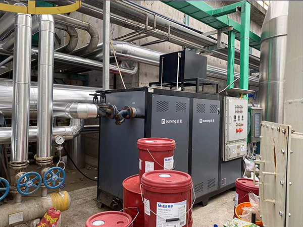 防爆電加熱導熱油爐進行控溫，維護工作環境的溫度穩定